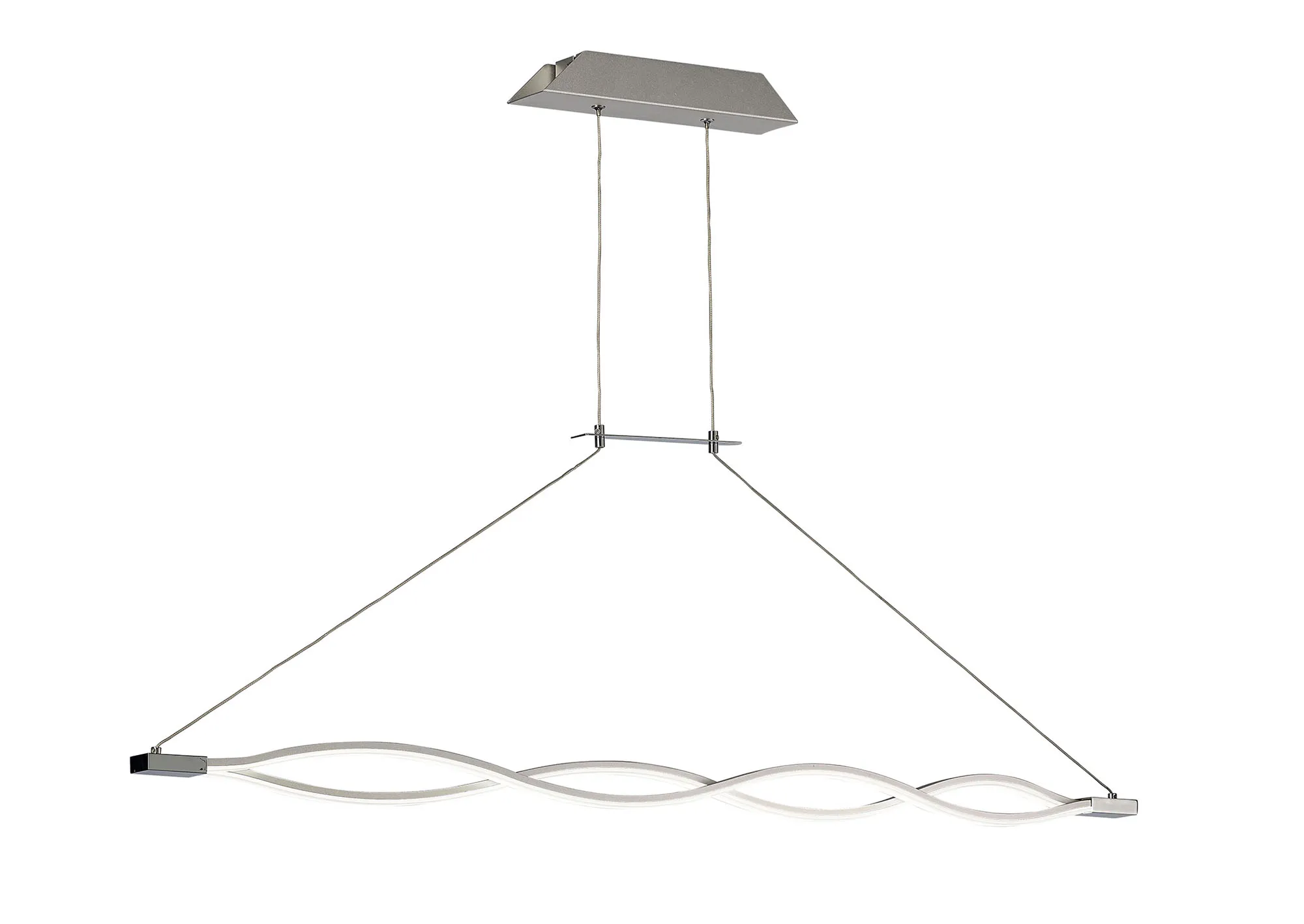 M4860  Sahara Silver 36W LED Pendant Light